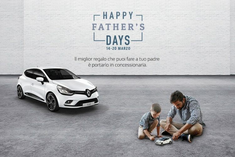 Renault premia i papà